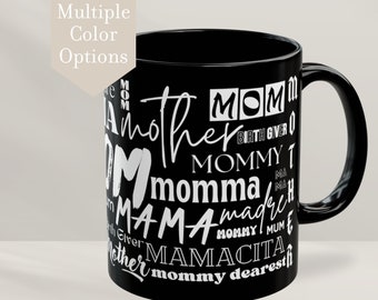 Mama Mommy Mom Mug Mothers Day Gift for Her Mom Mug Colorful Gift for Mom Ideas Trendy Mom Mug Mum Gift Mom Pattern Easy Gift Ideas for Mom