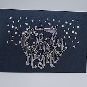 3D Pop-Up Bethlehem Inside O Holy Night Christmas Nativity Card