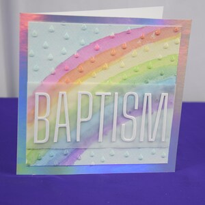 LDS Children's Baptism Card