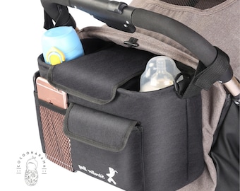 Stroller Organizer Bag, Universal Fit, Baby Travel Caddy