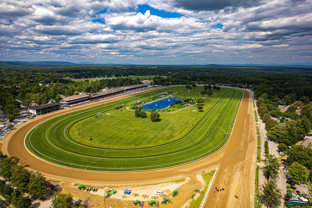 Saratoga Race Track Print - Etsy
