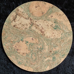 Cork coasters, glass coasters
