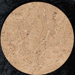 Cork coasters, glass coasters