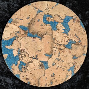 Cork coasters, glass coasters