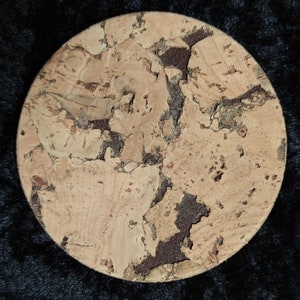 Cork coasters, glass coasters