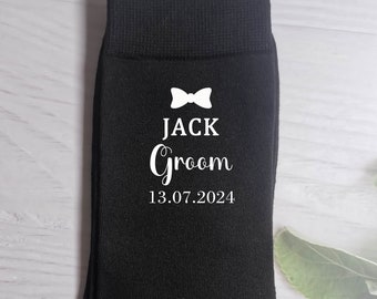 Calcetines personalizados del mejor hombre, calcetines del novio, calcetines del padrino, calcetines del hombre de honor, calcetines del hermano del novio, calcetines del padre de la novia, calcetines de la boda