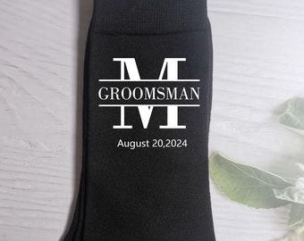 Personalized Wedding Socks,Best man socks,Best man gift, Fun Socks,Socks for best man,Wedding socks for groom,Personalized groom socks