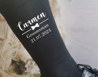 Personalized Groomsman Socks,Best Man Socks,Groomsmen Socks Funny,Wedding Socks Gifts,Gifts for the Groom,Socks for Best Man,Wedding Gifts