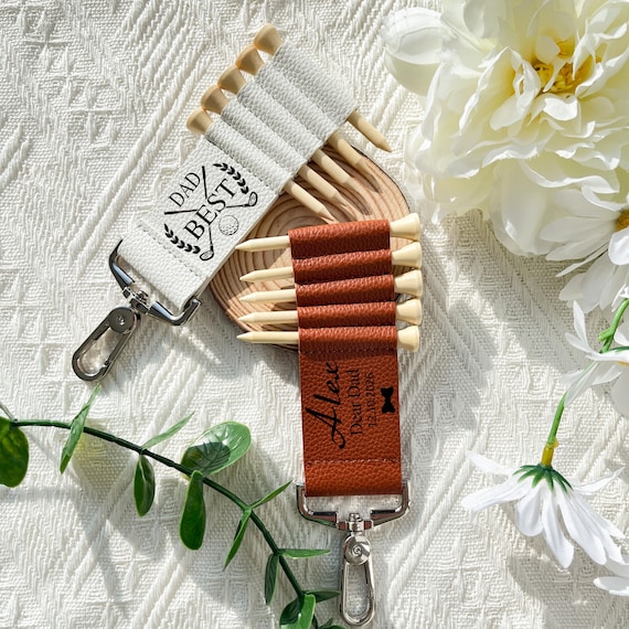Personalized Golf Bag Tag,gift With Golf Tees,golf Gift for Men