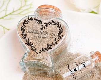 Honeymoon Keepsake Sand Jar, Honeymoon Sand Bottle, Wedding Gifts, Gifts for Couples, Vacation Sand Keepsake,Beach Holiday Keepsake Bottle.