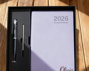 Personalized 2026 Planner Notebook,Daily Planner 2026,Custom Daily Organizer,Work Efficiency Diary,Schedule Book 2026 planner,Christmas Gift