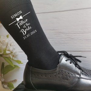 Personalized Best Man Socks,Groom Socks,Groomsman Socks,Man of Honour Socks,Brother of Groom Socks,Father of Bride Socks,Wedding Socks image 4