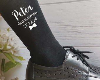 Personalized wedding Socks for groom,wedding gifts for groom,Father of the bride socks,Personalized Funny Socks,Personalized groom socks