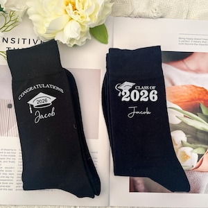 Meias de formatura personalizadas, Meias de formatura, Turma de 2026, Meias de formatura universitária, Meias de formatura para ele, Presentes de formatura universitária.