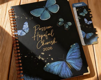 Personalized 2026 Daily Planner A5 Notebook,2026 Planner,Custom Weekly & Monthly Organizer with Today Marker,Gift for Planner Lovers .