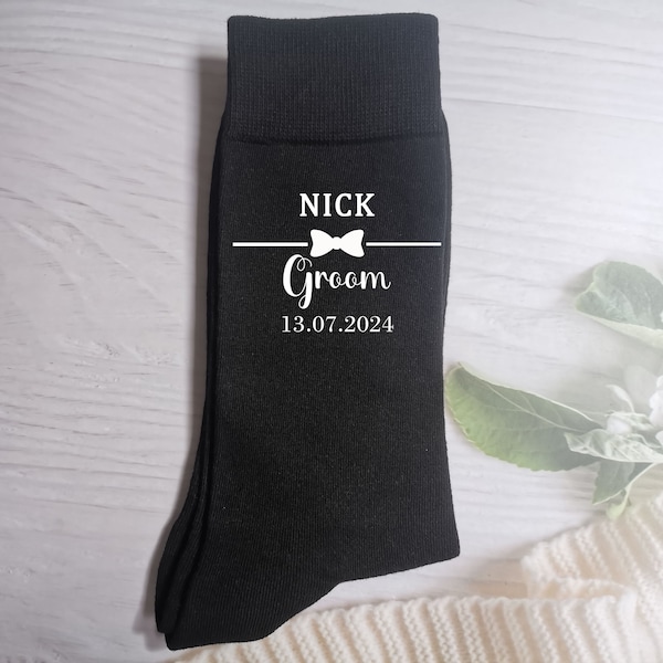 Personalisierte Trauzeugen Socken,Bräutigam Socken,Trauzeuge Socken,Mann der Ehre Socken,Bruder der Bräutigam Socken,Vater der Braut Socken,Hochzeitssocken