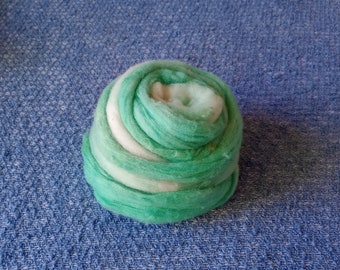 Hand Dyed Rambouillet Wool Roving, for hand spinning, felting and other fiber crafts