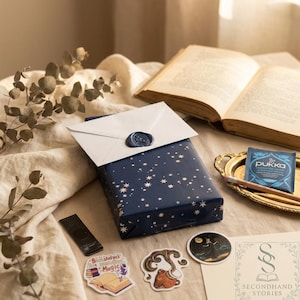zodiac blind date with a book personalized astrology book gift curated box cozy reading mystery book surprise book lover gift literary gift