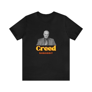Creed Bratton T-Shirt: The Office Inspired B.O.B.O.D.D.Y Tee
