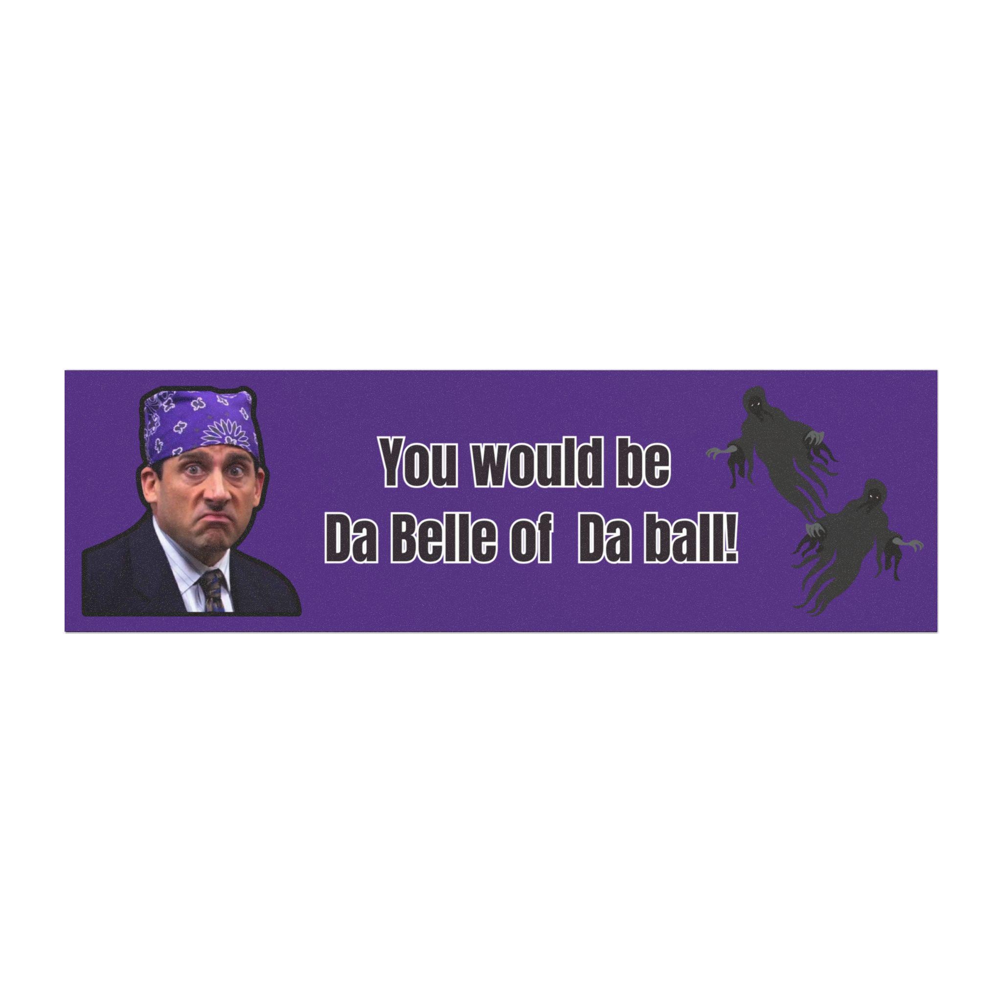 Prison Mike Car Magnet: The Office Funny Quote Bumper Sticker