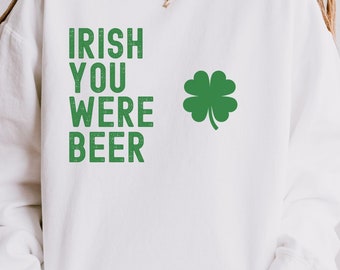 Lustiges St Patrick Tages Sweatshirt, Shamrock Sweatshirt, freches irisches Geschenk, St Patrick Tages Rundhalsausschnitt, Paddys Pub T-Shirt, St Pattys Tagesbekleidung