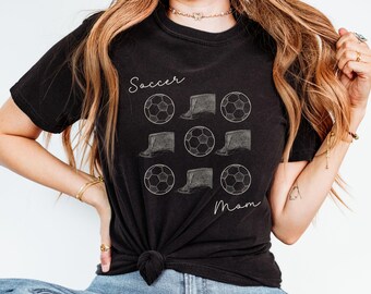 Soccer Mom Shirt, Game Day Shirt, Sports Mom Tee, Mothers Day Gift, Soccer Mama Shirt, Trendy Mom Tee, Gift for Her, Family Soccer Shirt