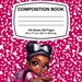 Composition Notebook Cover, Back to School Notebook, Notebook Template ...