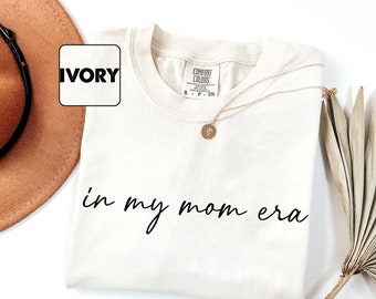 Comfort Colors® In my Mom Era Shirt, Women's Funny Concert T-Shirt, Funny Mom Clothes, Mom's Birthday Tees, New Mom & Pregnancy Outfit