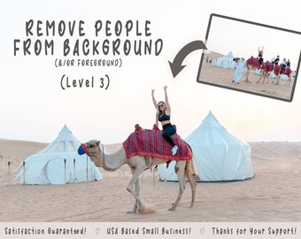 Remove Person From Photo, Remove People from Background, Remove Distraction, Photo Editing Service, Photo Retouch, Fix Photo, Photoshop