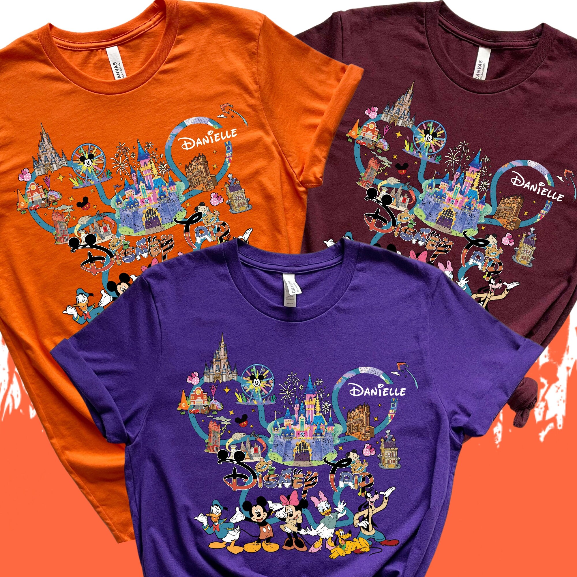 Disney Trip Shirts 2024, Disney Family Shirts, Personalized Disney