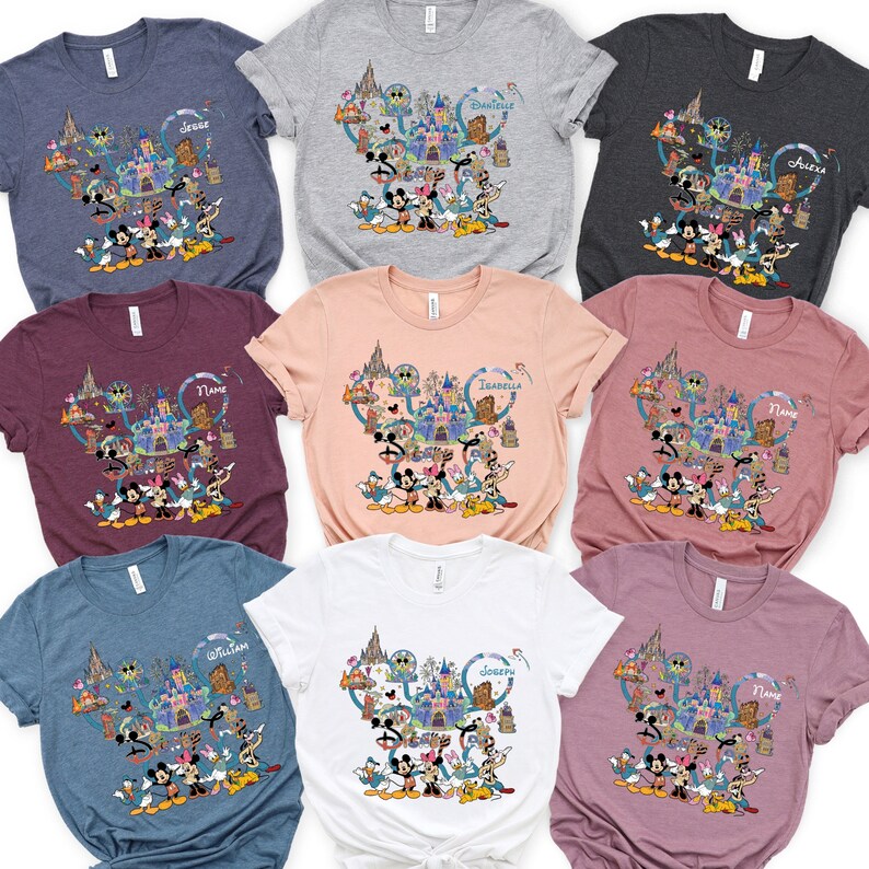 Disney Trip Shirts 2024, Disney Family Shirts, Personalized Disney