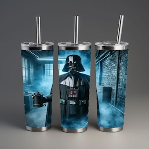 Darth Vader Tumbler Wrap, Star Wars Png Design, Digital Design for Tumbler, Sublimation Design, Star Wars Boys Girls Gift