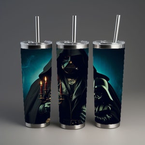 Darth Vader Png Tumbler Wrap, Star Wars Png Design, 20 Oz Tumbler Png, Sublimation Design for Tumbler, Star Wars Gift