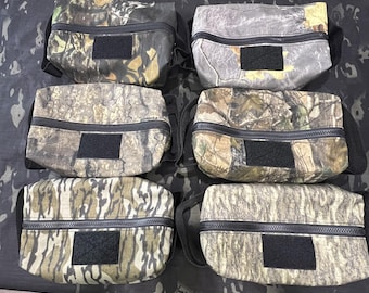 Bolsa de viaje de camuflaje de Cordura con parche gratuito