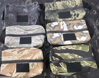 Bolsa de viaje de camuflaje de cordura con parche