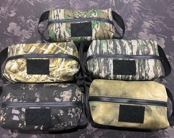Bolsa de viaje de camuflaje de Cordura con parche gratuito