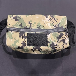 AOR2 Dopp kit bag with a free patch.