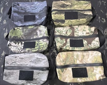Bolsa de viaje de camuflaje de Cordura con parche gratuito
