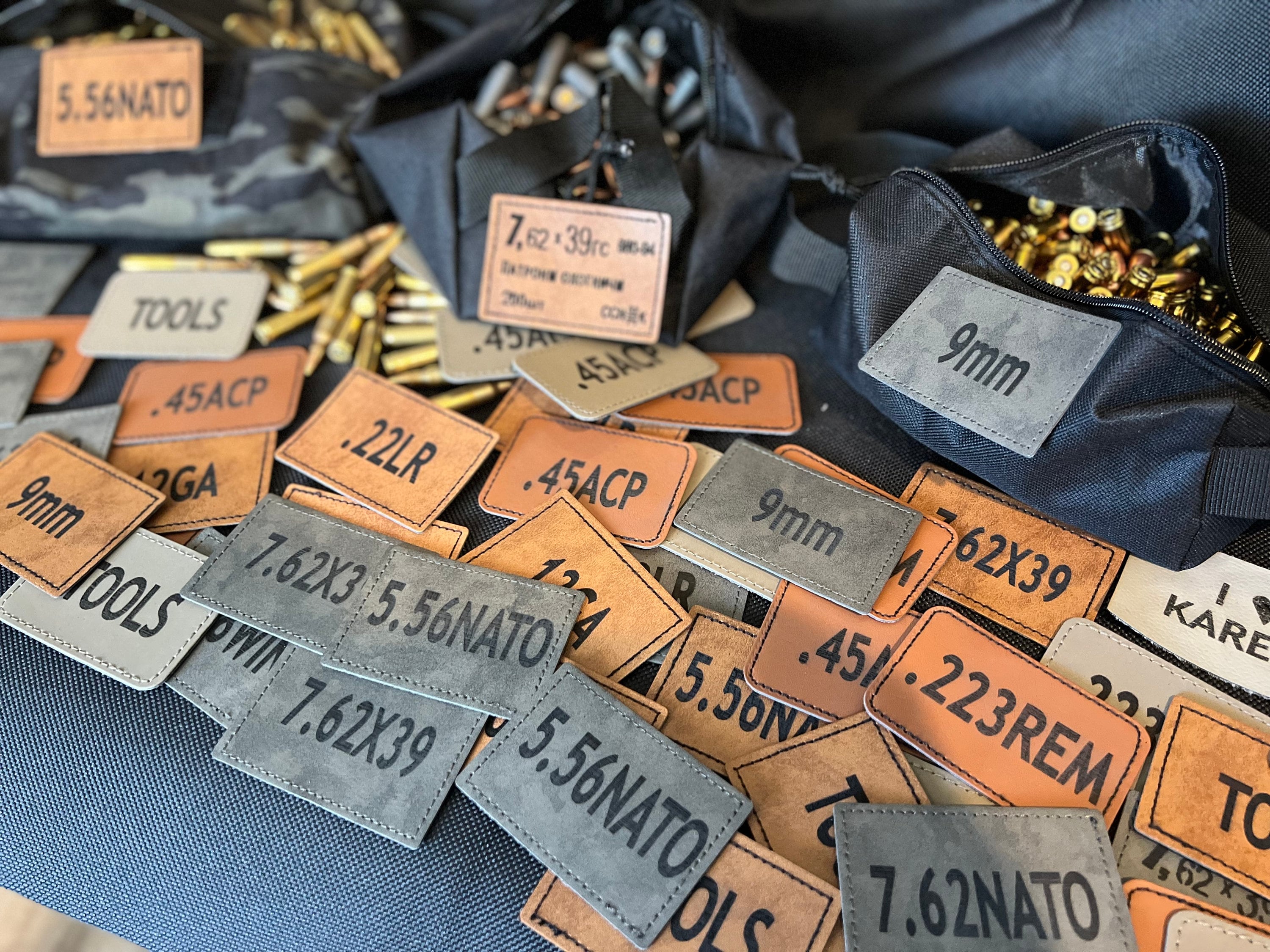 Ammo / Magazine Bag Caliber Patch Patches Label 2”x3” Hook and Loop - Etsy