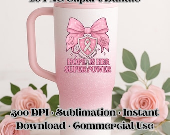 Breast Cancer Awareness Clipart: Pink Ribbon & Survivor Quotes (PNG Download