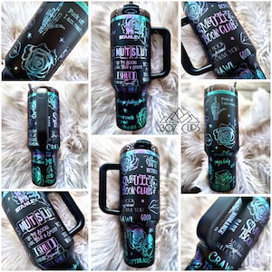 Vuile romantiek LASERGRAVERING Tumbler Wrap SVG