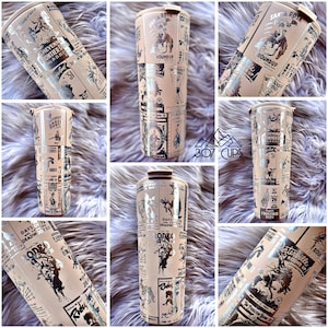 Vintage Rodeo Western LASERGRAVEREN Tumbler Wrap SVG