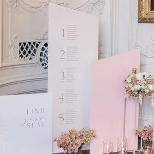 Envelope Modern Glam matching envelope for wedding invitation card set, blush, beige, white, classic, floral image 8