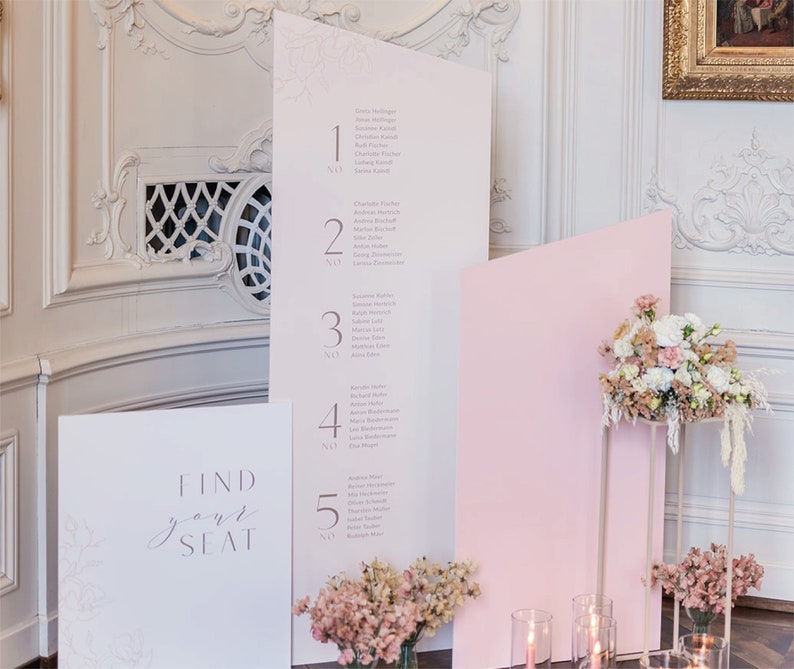 Envelope Modern Glam matching envelope for wedding invitation card set, blush, beige, white, classic, floral image 8