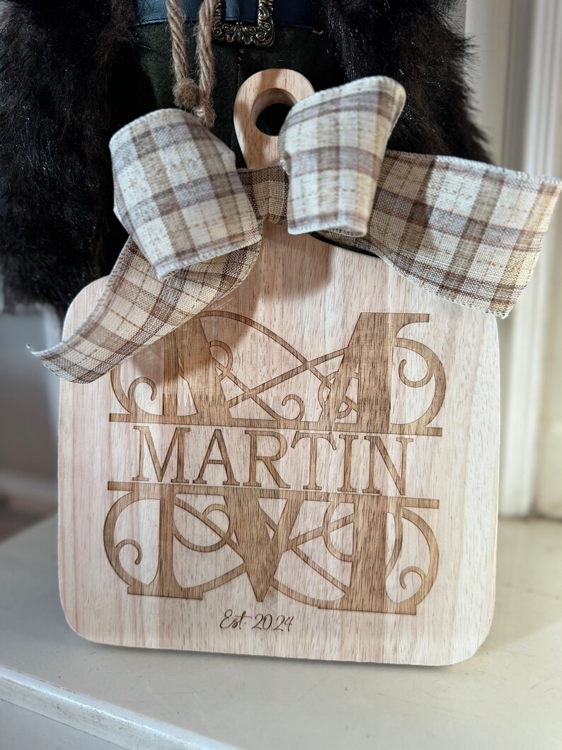 Custom Engraved Cutting Boards Etsy