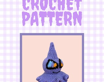 Ghost Amigurumi Crochet Pattern: Spooky Kawaii Plushie (PDF Download)