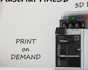 Custom 3D printing service - 3mf/stl - 3D printed figures, miniatures, models, gifts, multi-color 3D printing
