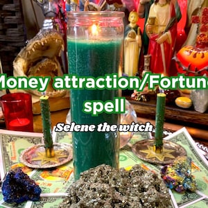 Money Attraction Spell | Wealth & Fortune Magnet | Authentic Abundance Ritual | Prosperity Witchcraft