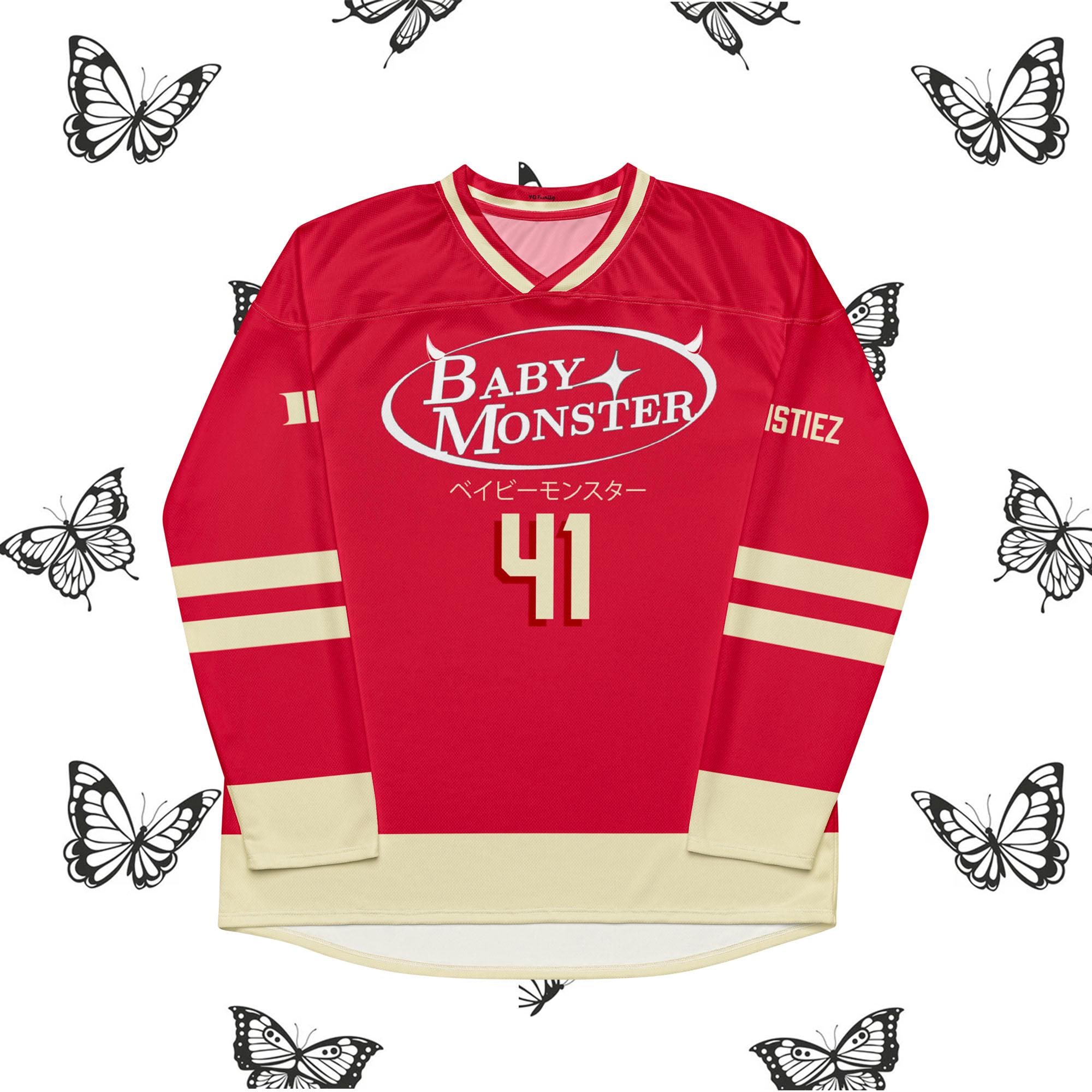 ロングスリーブシャツ RED（M～XL） | BABYMONSTER ONLINE SHOP
