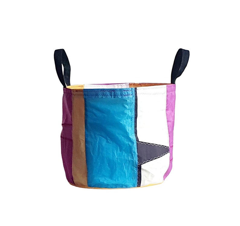 SOLD Number 9. Handmade Sports Bag From Kitesurfing, Delta, Paragliding Wings. Vintage, 10 Years Minimum Flight. 30 cm. image 1